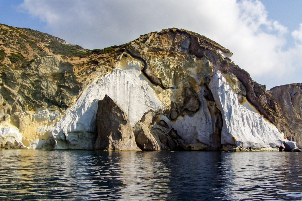 vista dall'isola di Ponza