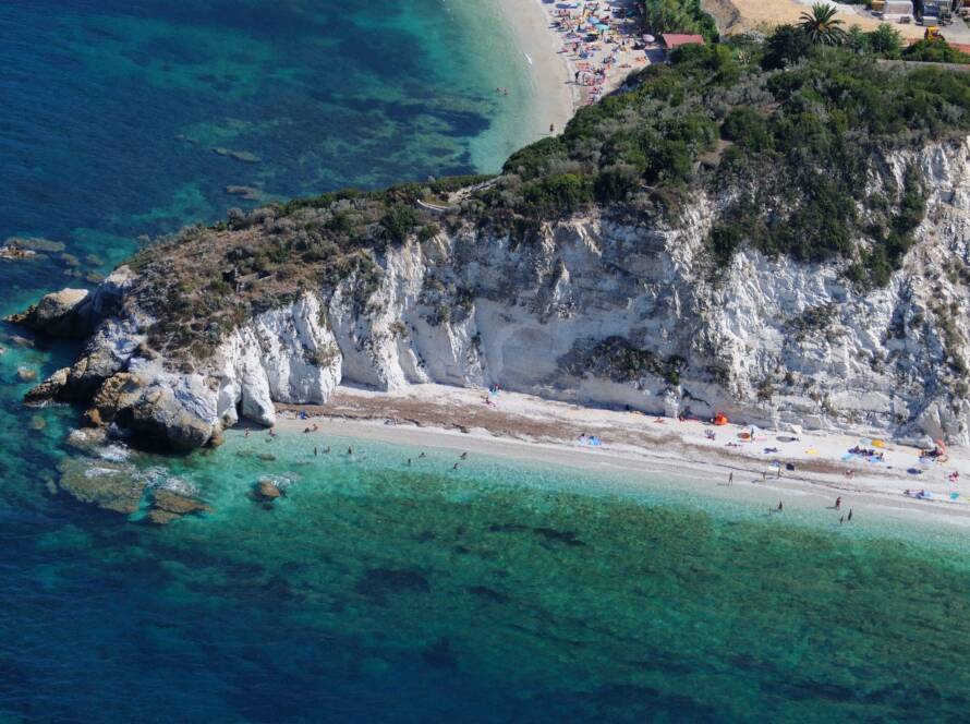 La spiaggia di Capio Bianco all'Elba